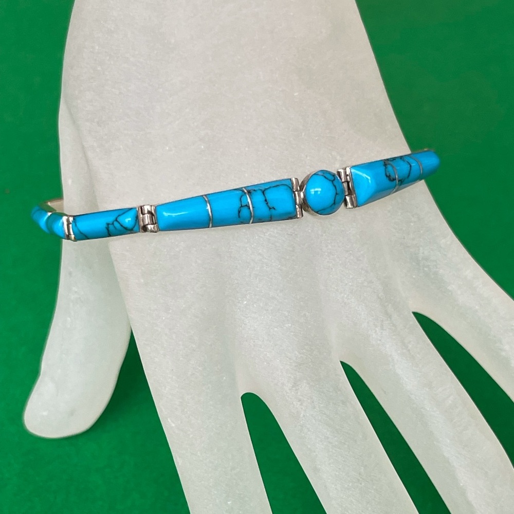 BlueTurquoise Bracelet Designed in Mexico